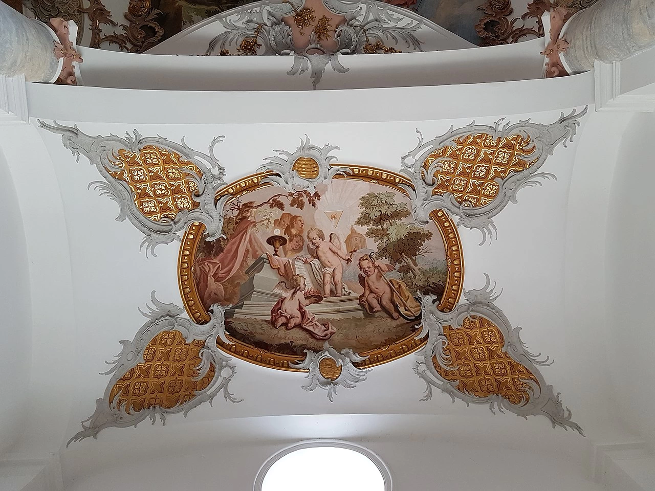 Affresco del coro dei Santi Pietro e Paolo a Freising 5